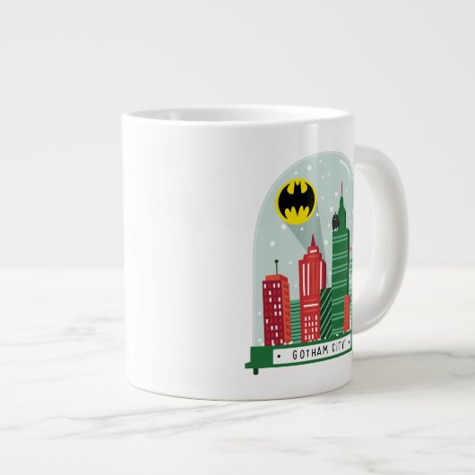 Grande Tasse Batman Gotham City™ - Graphique du Globe des neige (Devant droit)