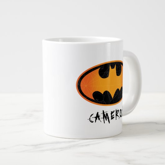 Grande Tasse Batman | Logo Web d'Halloween (Devant droit)