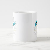 Grande Tasse Batman Surfing - Chargement ! (Devant)