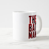 Grande Tasse Batman Typography Cutout (Devant droit)