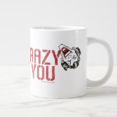 Grande Tasse Batman Valentine | Joker & Harley - Crazy For You (Droite)