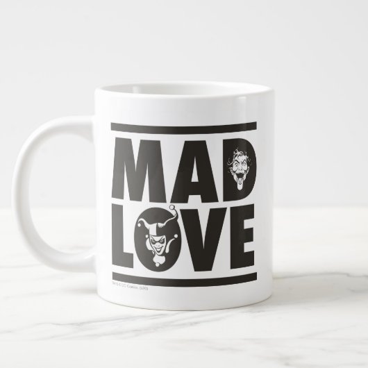 Grande Tasse Batman Valentine | Joker & Harley - Mad Love (Gauche)
