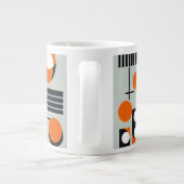 Grande Tasse Bauhaus Conception géométrique 01 Parfait Pour (Dos)