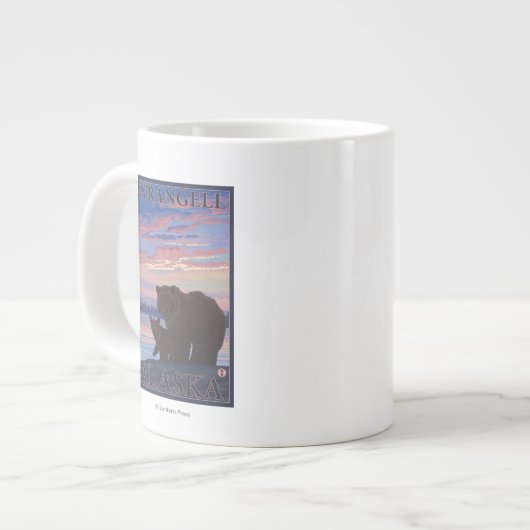Grande Tasse Bear and Cub - Wrangell, Alaska (Devant gauche)