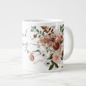 Grande Tasse Beau Bouquet Floral d'été (Devant droit)