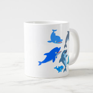Grande Tasse Beau Dauphin Caricature