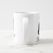 Grande Tasse Beau Dos assis Chat - Chats Règle (Dos)