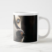 Grande Tasse Beau Oreiller Husky Lrow (Droite)