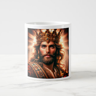 Grande Tasse Beau Portrait de Trois Rois