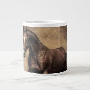 Grande Tasse Beautiful horse throw pillow