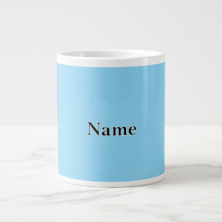 Grande Tasse Bébé bleu Personnalisez avec le nom