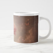 Grande Tasse Bébé endormi fleur rose (Droite)