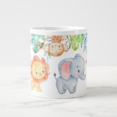 Grande Tasse Bébé Safari Bébé Animaux Enfants (Devant)