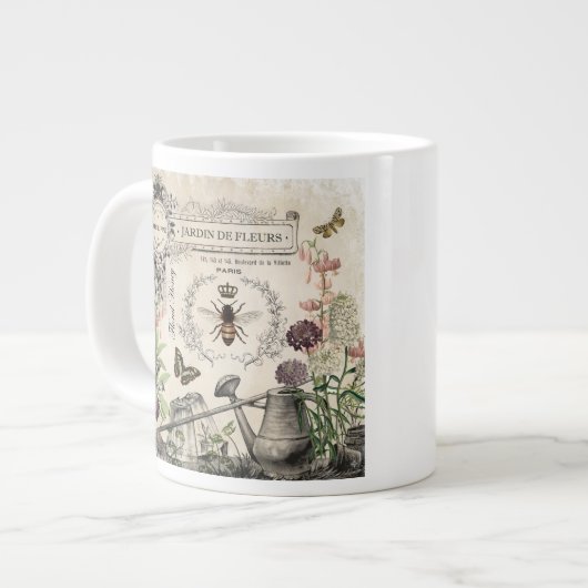 GRANDE TASSE BEE GARDEN FRANÇAIS (Devant gauche)