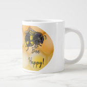 Grande Tasse Bee Happy Bumblebees (Droite)