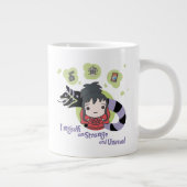 Grande Tasse Beetlejus | Chibi Lydia "Étrange et inhabituel" (Droite)