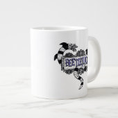 Grande Tasse Beetlejus | Vapeur de sable enroulé sur le logo Be (Devant droit)