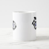 Grande Tasse Beetlejus | Vapeur de sable enroulé sur le logo Be (Devant)