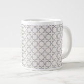 Grande Tasse Beige Islamic geometric pattern (Devant droit)