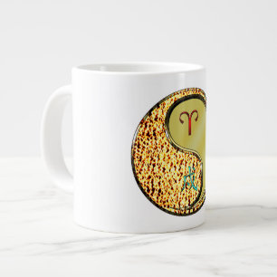 Grande Tasse Bélier & Chien Métal
