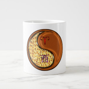 Grande Tasse Bélier & Coq de Bois