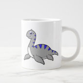 Grande Tasse Belle Illustration D'Un Monstre Loch Ness. (Droite)
