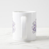 Grande Tasse Belle Orchidée de Lavande (Dos)