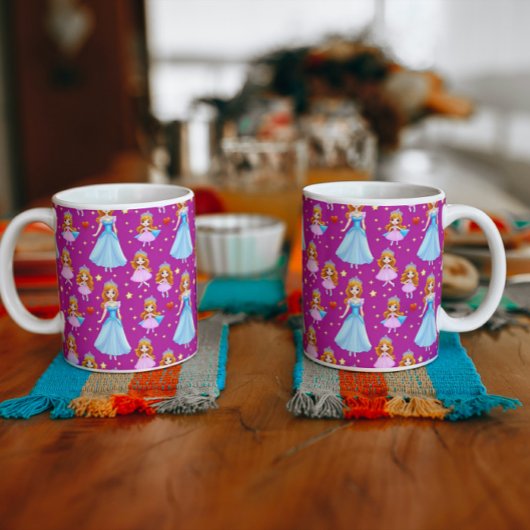 Grande Tasse Belle Princesse en céramique