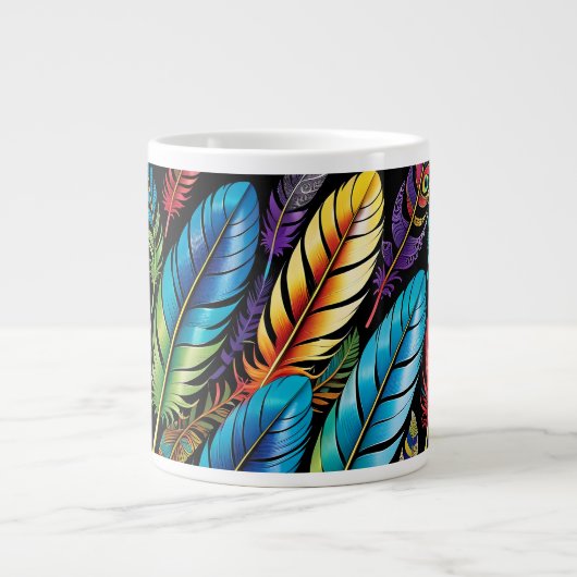Grande Tasse Belles plumes (Devant)