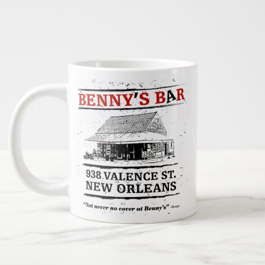 Grande Tasse Benny's Bar New Orleans (Gauche)