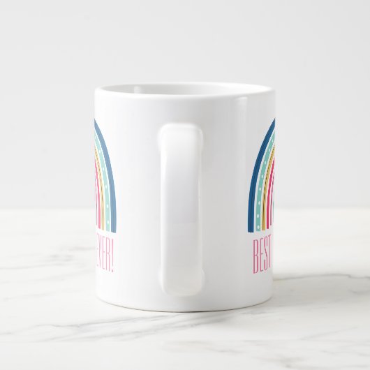 Grande Tasse Best Bubbie Ever Rainbow (Dos)