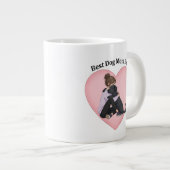 Grande Tasse Best Dog Mom Ever Black Lab (Devant droit)