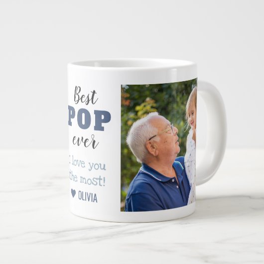 Grande Tasse Best Pop Ever Love You Most 2 Photo (Devant droit)