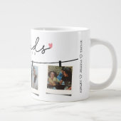 Grande Tasse Besties Meilleurs amis Cadeau personnalisé photo (Droite)