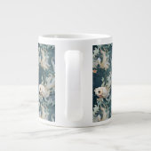 Grande Tasse Bêta poisson bleu blanc (Dos)