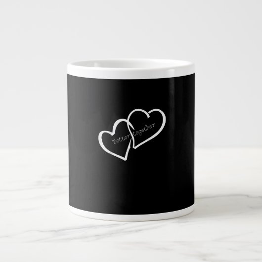 Grande Tasse Better Together Long Distance Relationship Modern  (Devant)