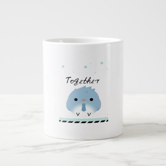 Grande Tasse Better Together Minimal Design  (Devant)