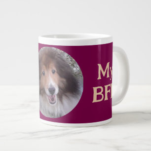 Grande Tasse BFF Pet photo PERSONNALISER