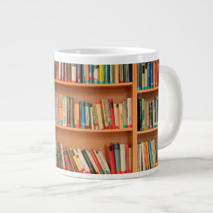 Grande Tasse Bibliothèque Livres Librairie Vêtements de livres