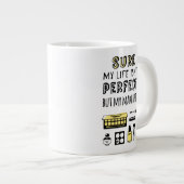 Grande Tasse Bien sûr que le maquillage n'est pas parfait (Devant droit)