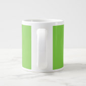 GRANDE TASSE BIENVENUE COULEUR ROUGE ROUGE VERT GREETINGS (Dos)