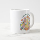 Grande Tasse Big Bird | Grow Kindness Floral Graphic (Devant droit)