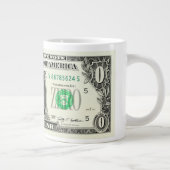 Grande Tasse Billet Zéro Dollar (Droite)