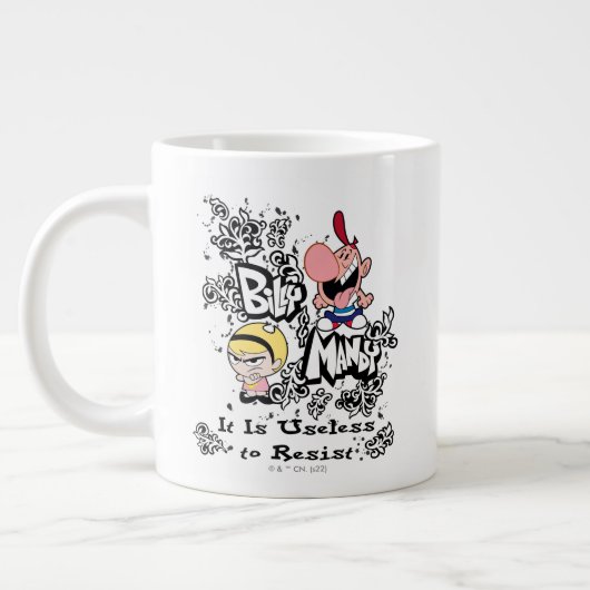 Grande Tasse Billy & Mandy - Inutile de résister (Gauche)