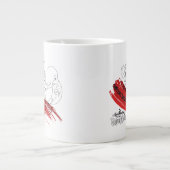 Grande Tasse Billy & Mandy - L'évolution ne prend pas de prison (Devant)
