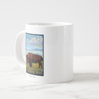 Bison Scene - Glacier National Park, MT