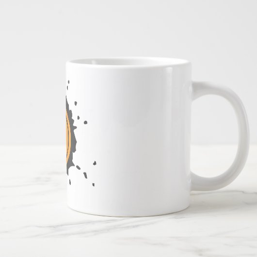 Grande Tasse Bitcoin Logo Crypto Devise (Droite)