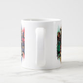 Grande Tasse Black Adam Characters In Stripes Graphic (Dos)