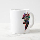 Grande Tasse Black Adam Group Lightning Graphic (Devant droit)