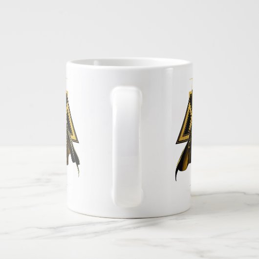 Grande Tasse Black Adam Triangular Pillar Graphic (Dos)